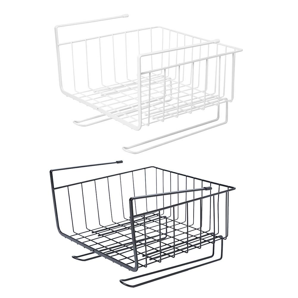 Buy Hanging Closet Shelf Basket Storage Rack Holder Kitchen