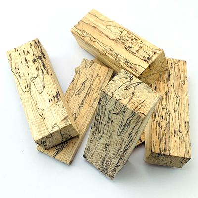 1 sztuka drewna klonu spalted do majsterkowania, materiał na rękojeść noża, łatka na rękojeść do rękodzieła, akcesoria 120x40x30mm