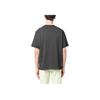 STONE ISLAND Stickerei Logo T-Shirt Anthrazit Herren Oberteile Schwarz 781520957-V0065