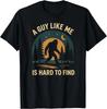 Sasquatch Forest Sunset Designs Funny Bigfoot Retro Sasquatch Unisex T-Shirt