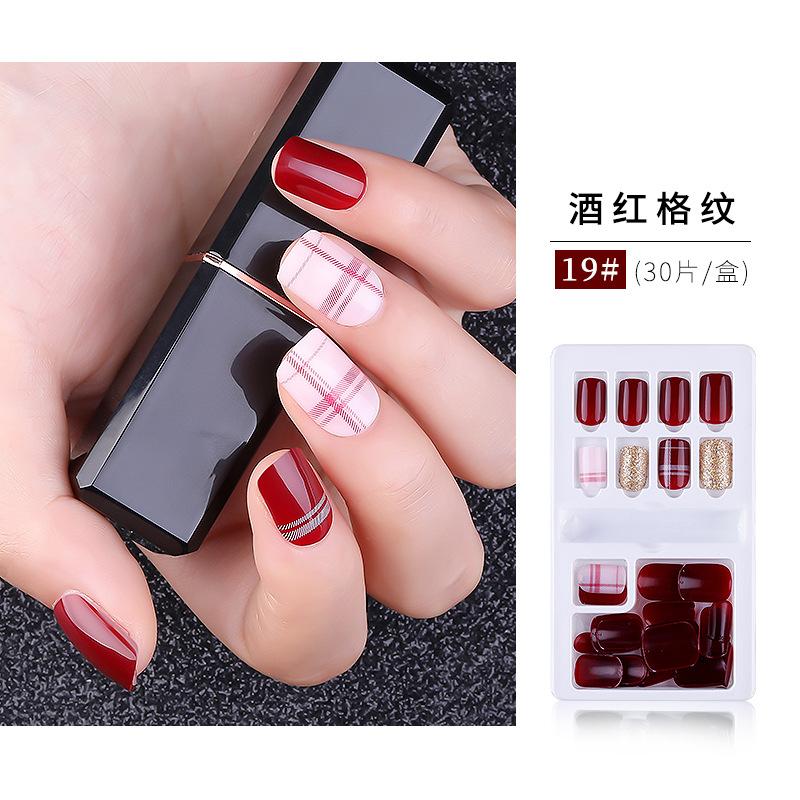 30 Piece Box, Wearable, Detachable, Nail Art