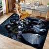 Iconic Rock Band Style Carpet For Playroom Bedroom Living Room Sofa Home Decor Kids Game Area Rug Nonslip Floor Mat