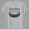 2026 Summer Mens Women Lord of The Rings Journey Letter Printed Round Neck Tshirt Cotton Casual Outdoor Short Sleeve Tee