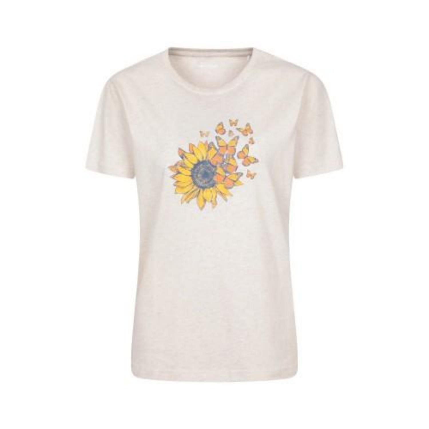 Mountain Warehouse Womens_Ladies Sunflower Relaxed Fit T-Shirt S чёрный