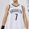 Nike T-Shirt Letter Logo Print Sports Quick-Dry Breathable Basketball Jersey Brooklyn Nets Durant 7 Kids Tops 3Z2B7BZ1P-NYNKD