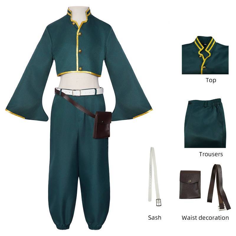 Death Account Kiyomi Urusugawa Souji Enishiro Cosplay Uniform For Anime Enthusiasts Made Of Soft Fabric Ideal For Role Play And Events