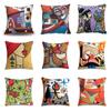 Printed Polyester Picasso Graffiti Art Painting Cushion Cover Cushion Home Decoration Party Car Bedding Sofa