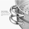 Thickened Steamer Pot Stainless Steel Cooking Pot Durable Noodles Pot  Kitchen Cookware