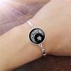 Moon And Sun Lovers Glow In The Dark Bracelet Fashion Time Gemstone Bracelet Delicate Small Gift For Women