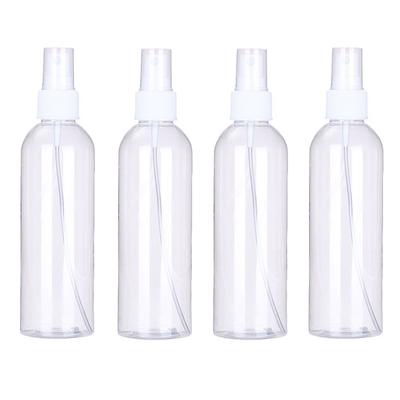 100ml Small Fine Mist Spray Bottle Reusable Mini Empty Plastic Bottle Mini Travel Spray Subpackage Bottle With Pump 4PCS