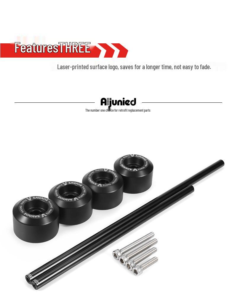 BMW F900R/F900XR Przedni i Tylny Oś Suwaki Ochronne Przed Upadkiem