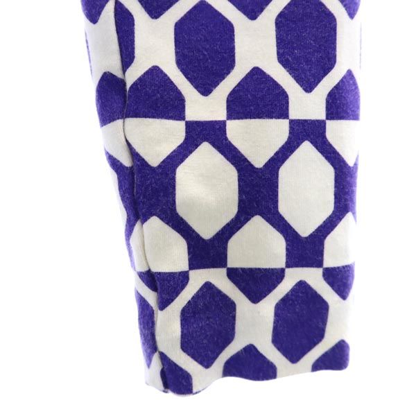 DIANE VON FURSTENBERG Overall handle Long sleeve stretch one piece Purple Women Used