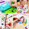 36/72pcs 6 Vibrant Colors Mini Portable Watercolor Pens Drawing Markers for Graffiti & Art Painting Stationery Art Supplies