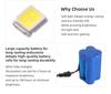 Rechargeable Dual-Color Night Light, Adjustable Brightness for Camping & Bedroom Sleep Aid