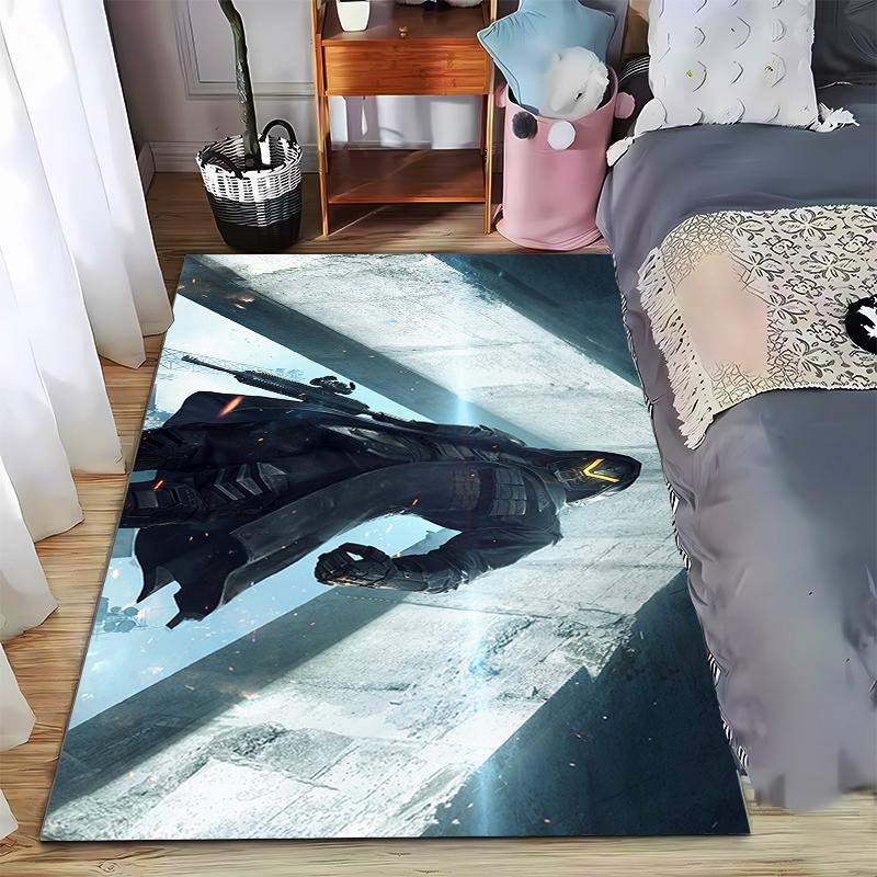 

Black Cloak Character Print Rug Suitable for use as an anti-slip game mat for living room and bedroom sofas 40x60cm( 15x23in )