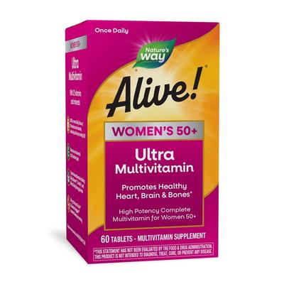 Lebendig! Damen 50+ Ultra Multivitamin, 60 Tabletten