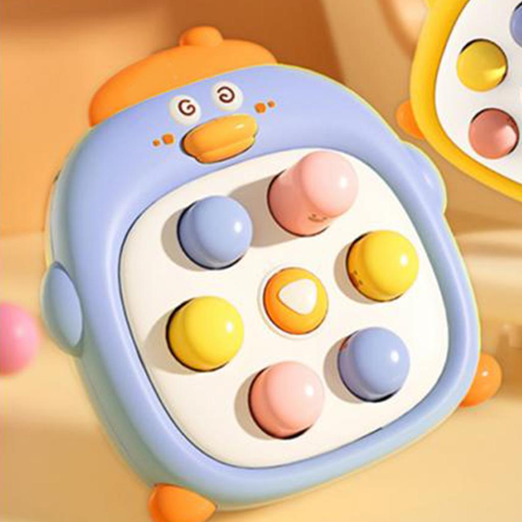 Kids Finger Whack Toy Interactive Educational Stress Relief Cartoon   Quick Speed Push Game Console