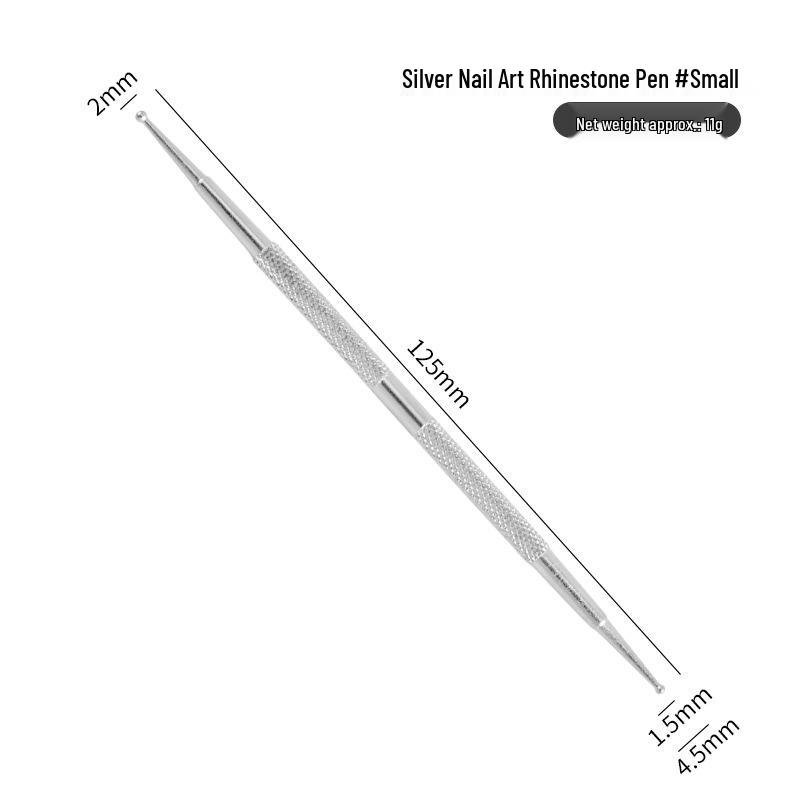 

Двусторонний инструмент для доттинга из нержавеющей стали для маникюра и DIY эмбоссинга