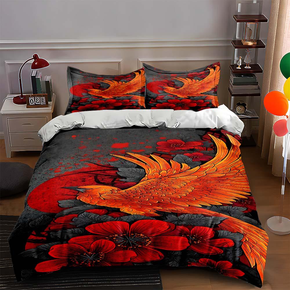 

Bold, vibrant, floral Bedding Duvet cover sets Duvet covers Pillowcases gifts (1 * Duvet Cover 2 * Pillowcases, without duvet insert) 135x200cm
