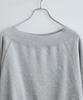 Shoulder Chest Embroidered Sweatshirt Natural Color F [BIS] 2-Way One-Off Pullover, Women's, BVM15140, (16),