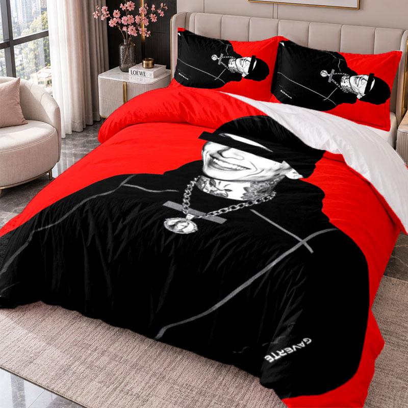 Central Cee 3Pcs Bedding Set Duvet Cover With Two Pillowcases For Bedroom Home Decoration