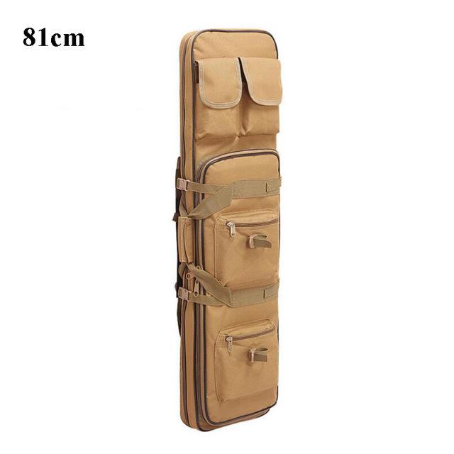 1.2m Tactical Gun Bag & 85CM Dual-Shoulder Fishing Backpack for Outdoor & CS Field, Mother-and-Child Style.