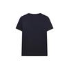 Fila Logo Fashion Sports Casual Simple Knitted Round Neck Short Sleeve T-Shirt Women T-Shirts Legendary-Blue F11W327101FNV