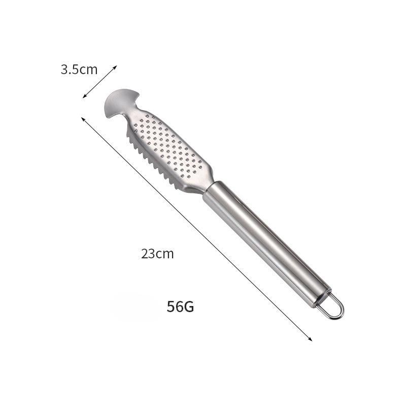 

Stainless Steel Fish Scaler Fast Remove Cleaning Peeler Scraper Ginger Garlic Grind Gadget Kitchen Accessories 1pcs