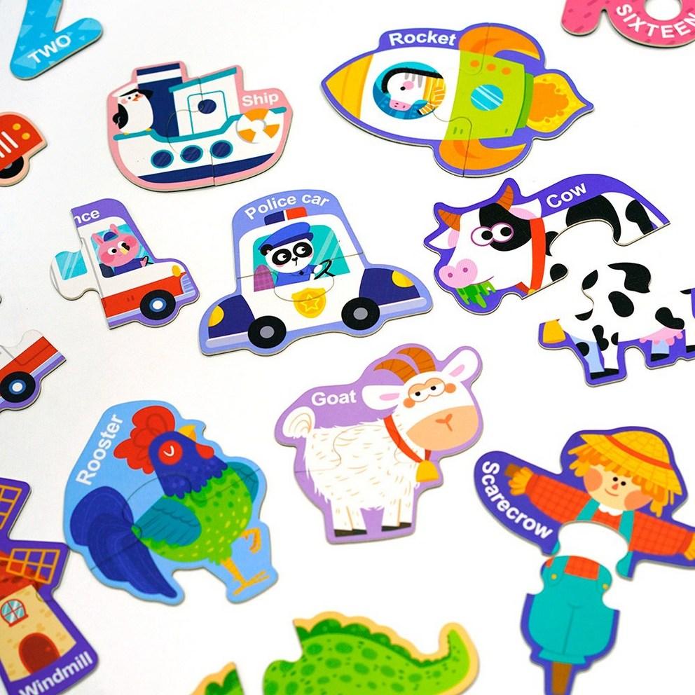 Purebebe My First Magnetic Puzzle for Toddlers