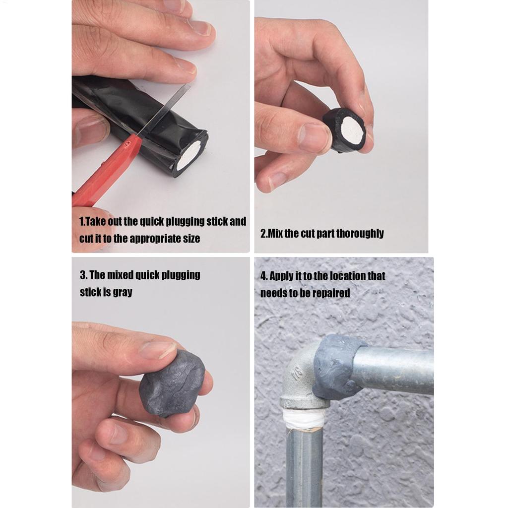 40ml/120ml Epoxy Putty Stick Hard Fast Repair Epoxy Glue Metal ABS Glass Ceramic Multi-application Cracks Repair Fills