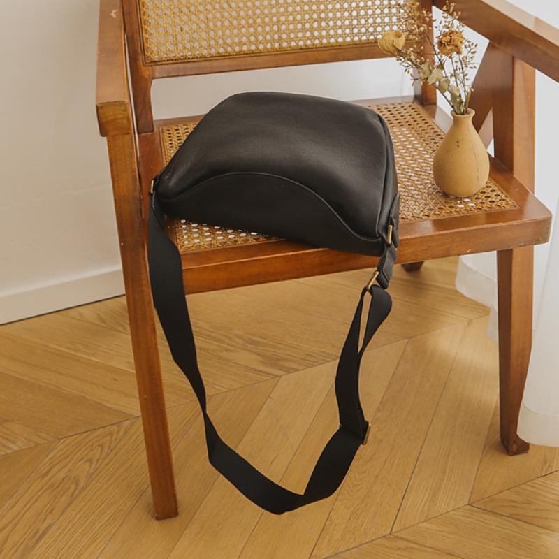 Johnature Simple Solid Color Hobos Genuine Leather Women Bag Natural Soft Real Cowhide Casual Shoulder & Crossbody Bags