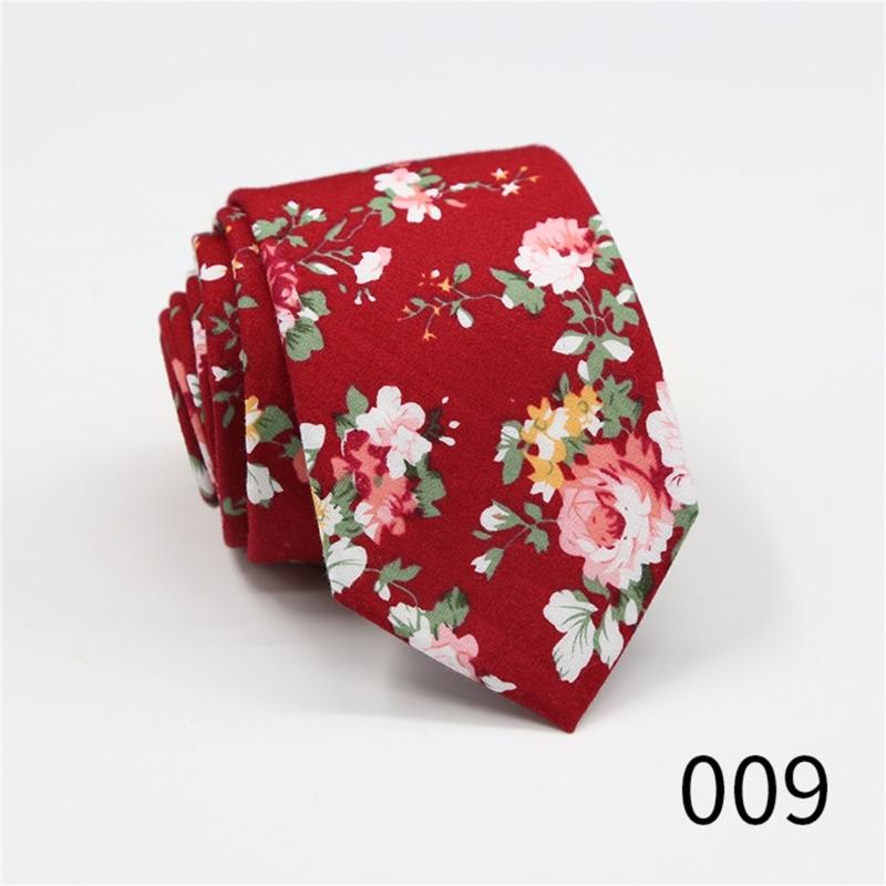 Fashion Arrows Tip Floral Pattern Skinny Tie For Men Soft Polyester Silk Necktie Office Wedding Party Outfit Accessory