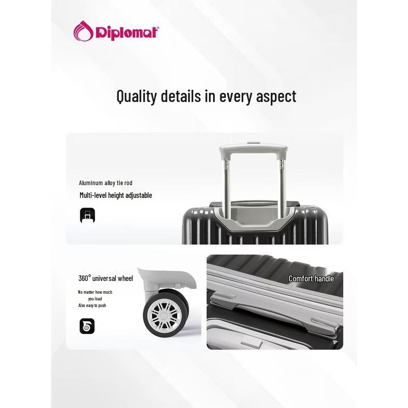 Diplomat Expandable Hardside Spinner Luggage