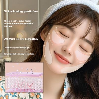 EMS Facial Massage Electromuscle Stimulator for Lifting Anti-wrinkle Dark Circle Removal