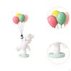 Ballonfigur Statue Tischornament Kreative fliegende Skulptur für Wohnzimmer Schreibtisch Bücherregal.