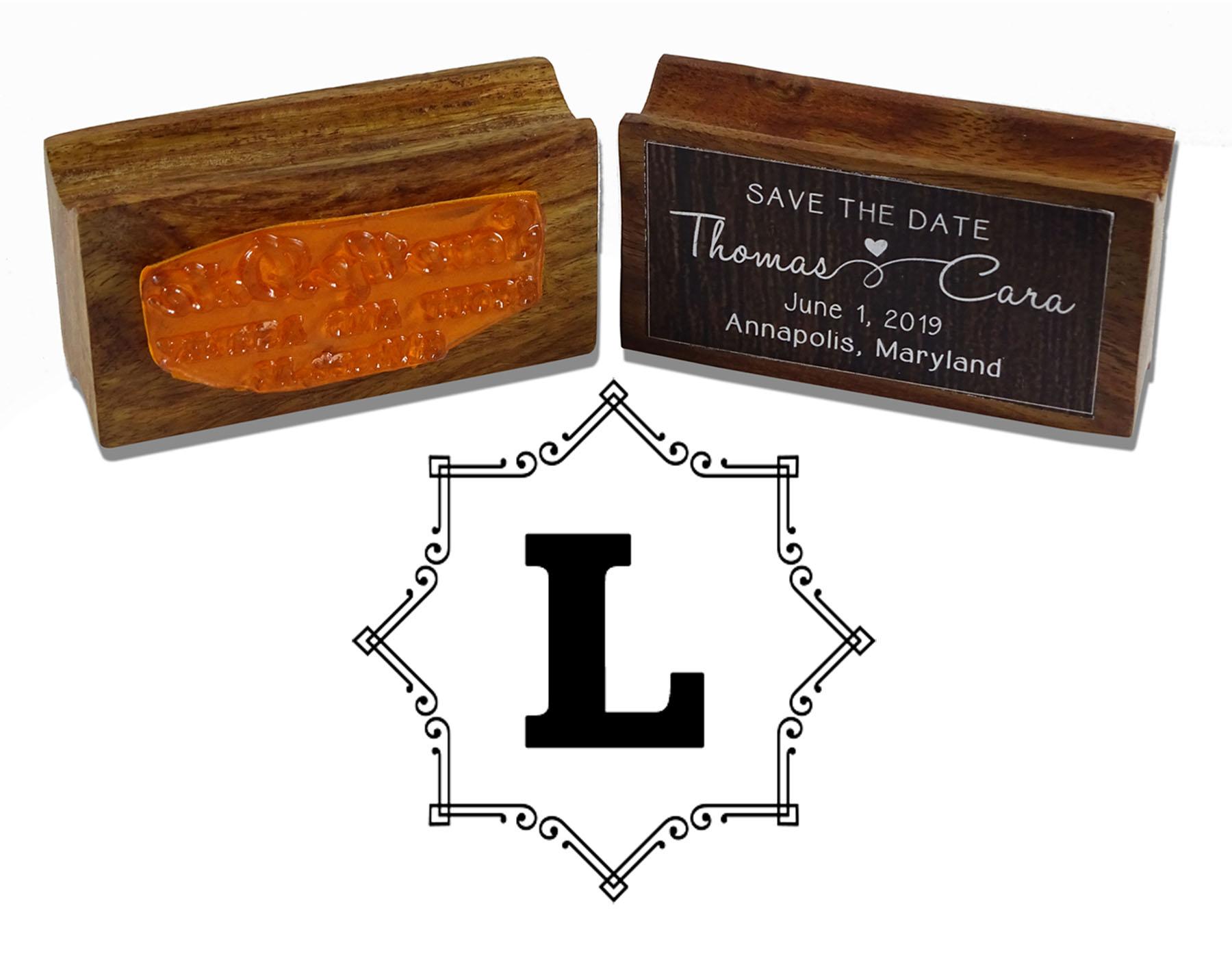 

Printtoo Octagon Celtic Swirl Frame Monogram Alphabet Wood Mounted Rubber Stamp Office Stationary 30 mm Diameter (Approx) коричневий