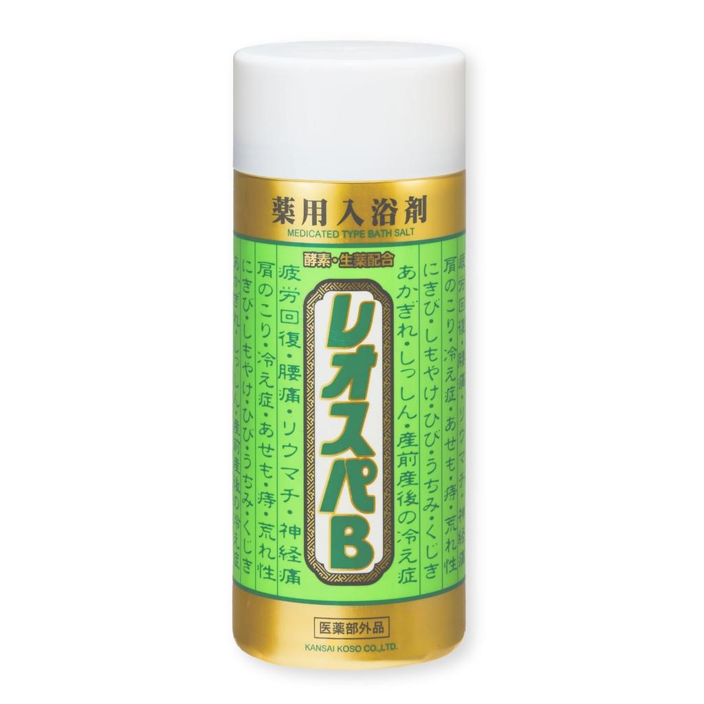 Kansai Enzyme Leo Spa B Bath Large Medicated Floral Green Fatigue Stiff Back Skin 830g 40 Additive, Capacity, Enzyme, Scent, Relief, Shoulders, Pain,