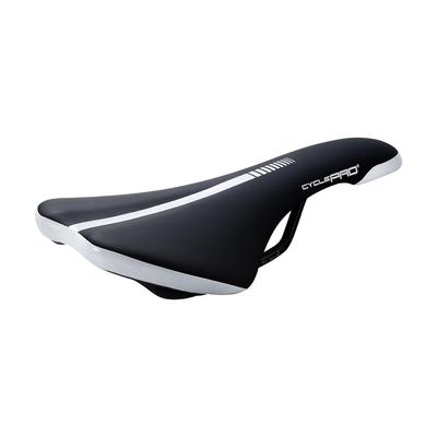 CYCLE PRO Sports Saddle 284g [CP-SD1623] Black/White