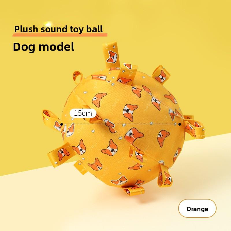 Dog Toy Balls Make Sounds To Relieve Boredom. Pets Are Durable and Consume Energy While Grinding Their Teeth. Pet Dog Training