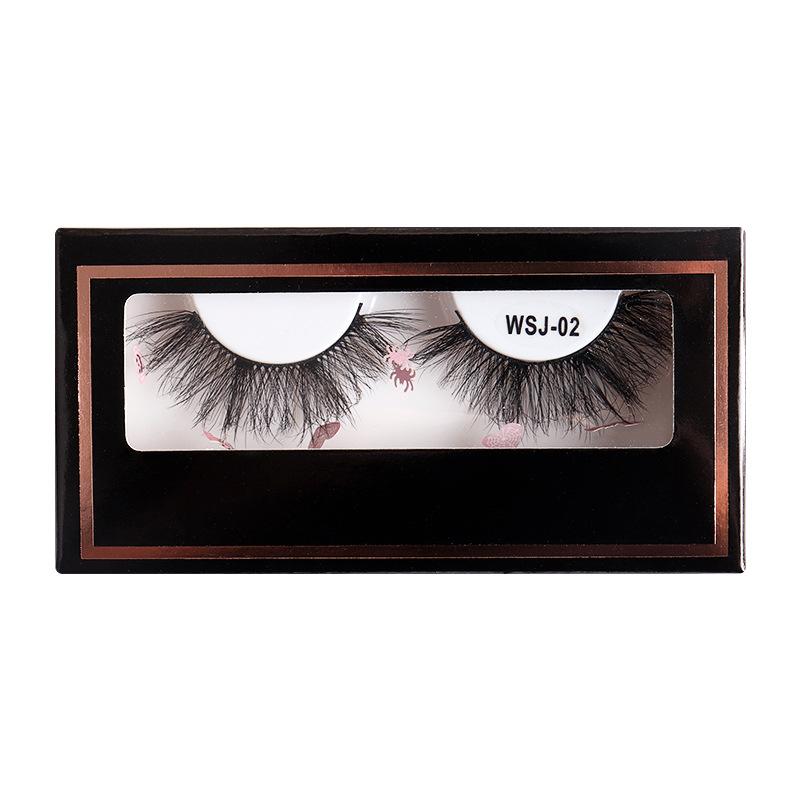 Halloween False Eyelashes A Pair Of High Imitation Mink Hair Decorative Stickers Thick Eyelashes