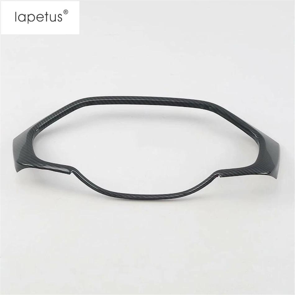 Dashboard Trument Panel Screen Frame Cover Trim Fit For Volvo XC60 2018 - 2024 ABS Matte / Carbon Fiber Accessories Interior