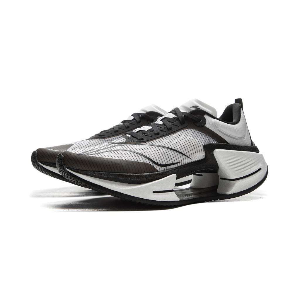 Li Ning Absolute Shadow 3 Essensiell Teknologi Profesjonell Racing Trening Løpesko Herre Joggesko Hvit Svart ARRV003-4