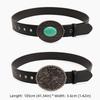 PU Leather Cowgirl Belts Vintage Country Belts Fashion Western Belt  for Jeans Pants Dresses