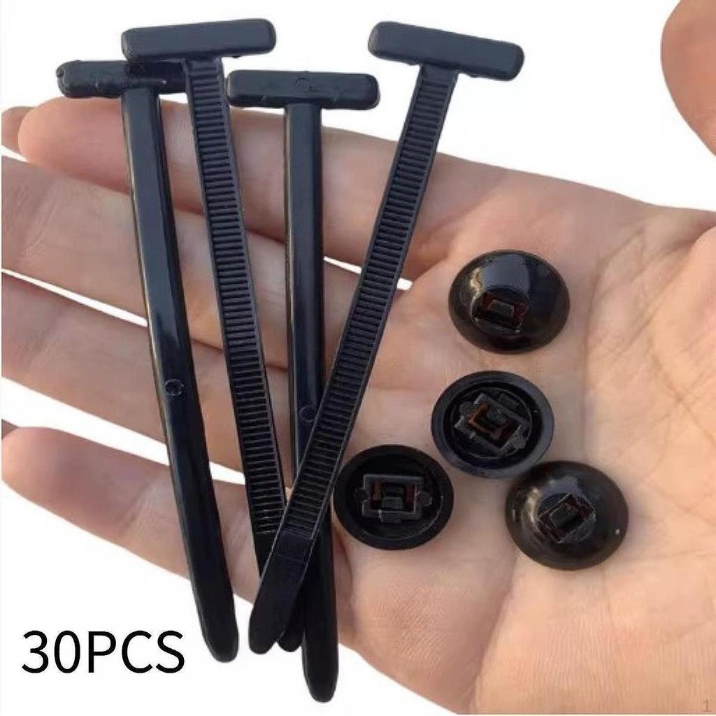 Cable Tie Clips for Vehicle and Boat Fastening