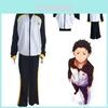 Stilvolles Re:Zero Natsuki Subaru Anzug Cosplay Kostümset für Anime-Fans