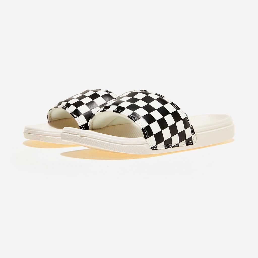 Vans La Costa Slide-On - Checkerboard Black/Marshmallow [VN0A5HFER6R] [Shipped from Korea] 100% Authentic