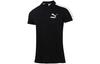 Polo Shirts Men's Black Polo Collar Moderate Straight Fit 532290-01