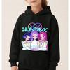 KPop Demon Hunters Huntrix Hettegensere Pullover Jenter Tegneserie Hettegenser Mote Casual Topper Barneklær