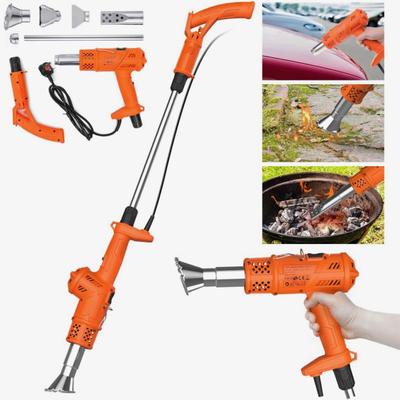 Electric Weed Burner Wand with Handle 1500W High Power Temperature Adjustable US Plug Weed Burner with Nozzles Replacement