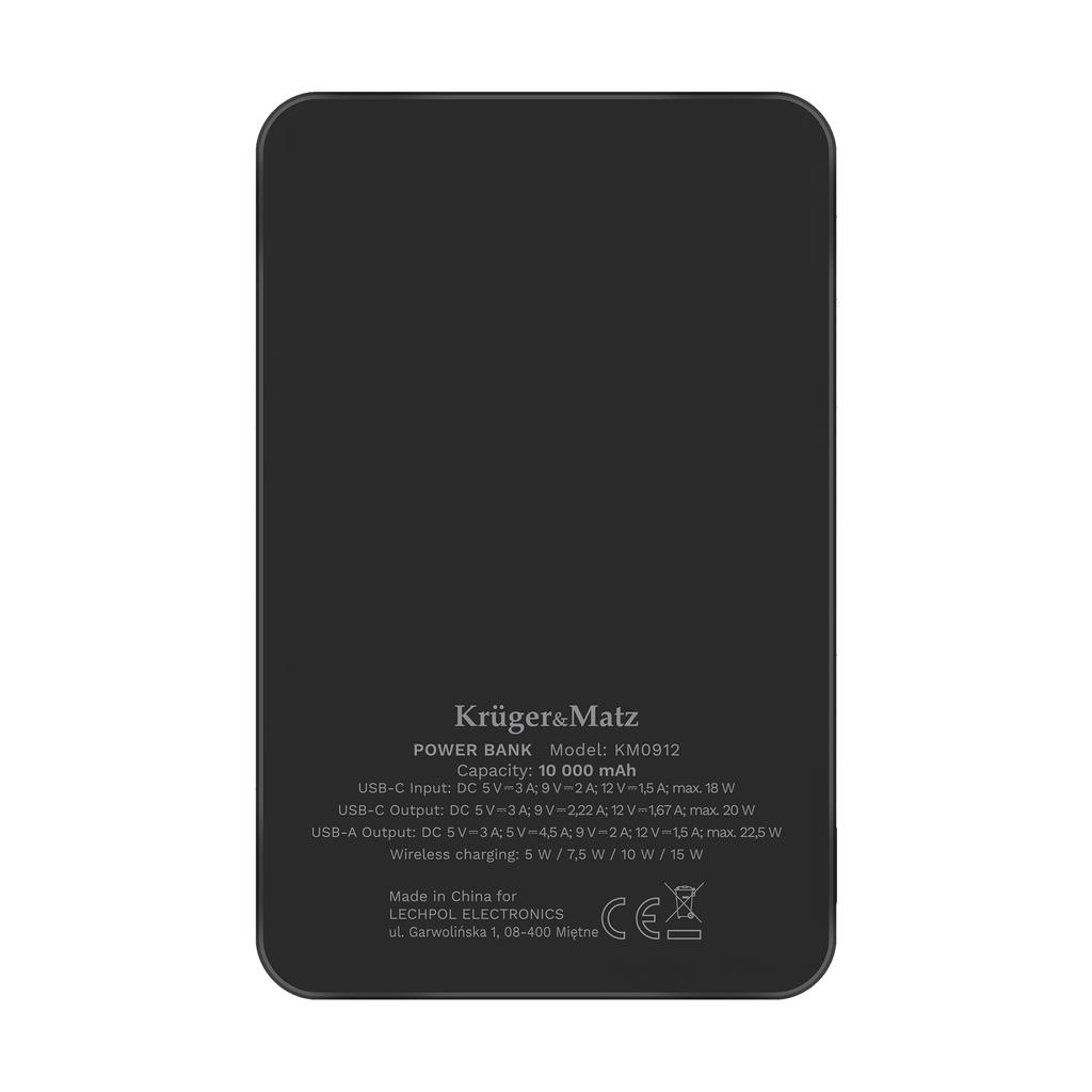 POWER BANK induction Kruger&Matz 10000 mAh Mag Safe